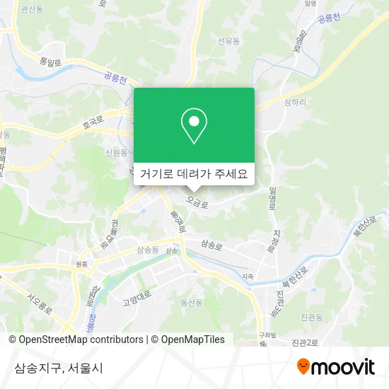 삼송지구 지도
