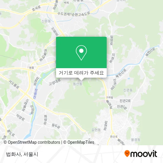 법화사 지도