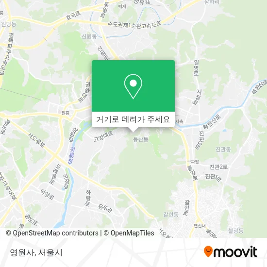 영원사 지도