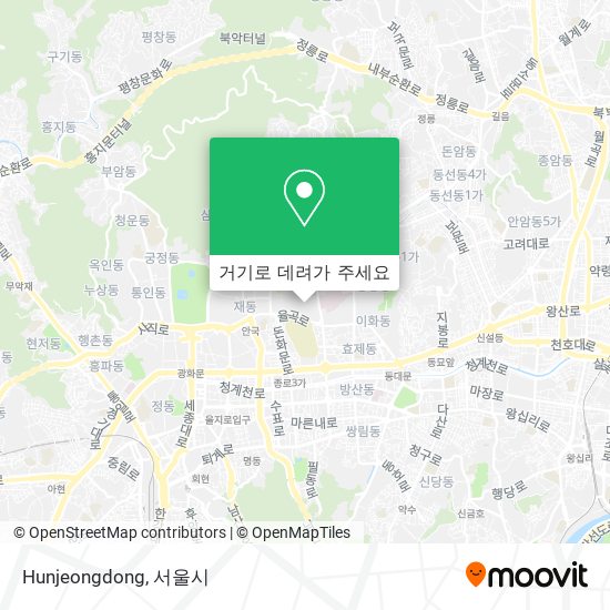 Hunjeongdong 지도