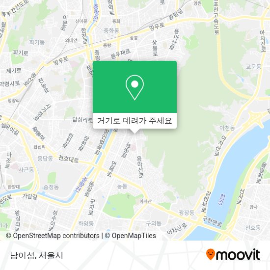 남이섬 지도