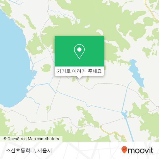 조산초등학교 지도