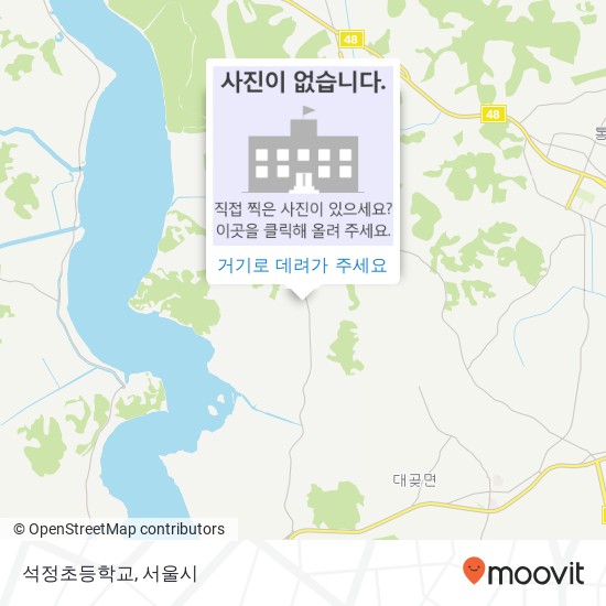 석정초등학교 지도