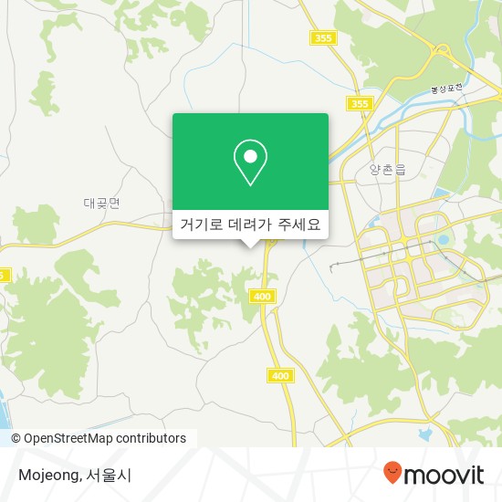 Mojeong 지도