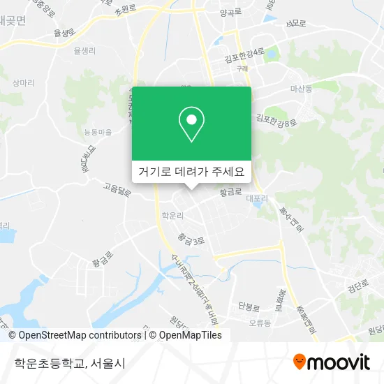 학운초등학교 지도