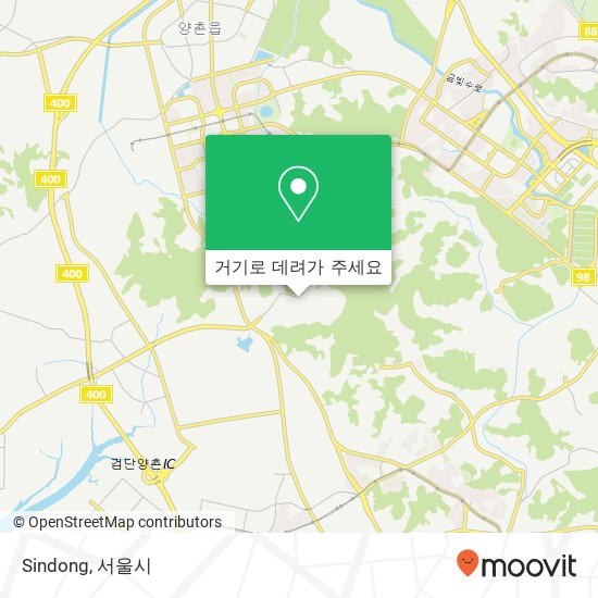 Sindong 지도