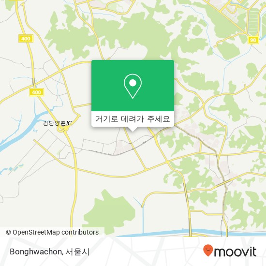 Bonghwachon 지도