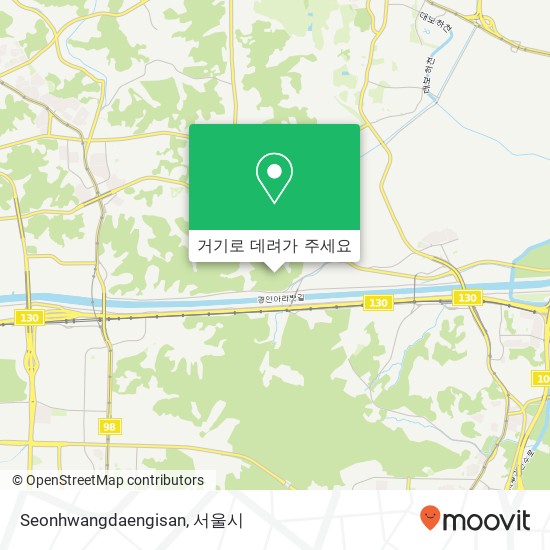 Seonhwangdaengisan 지도
