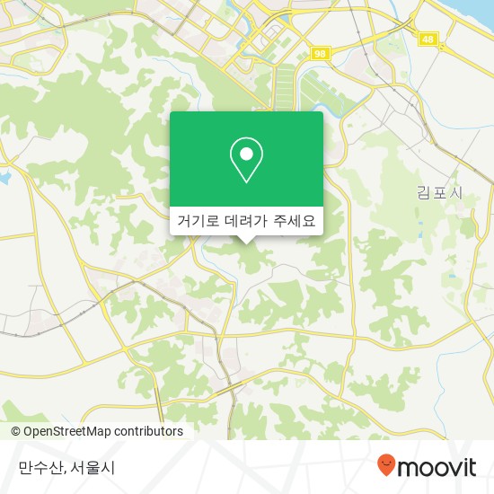 만수산 지도