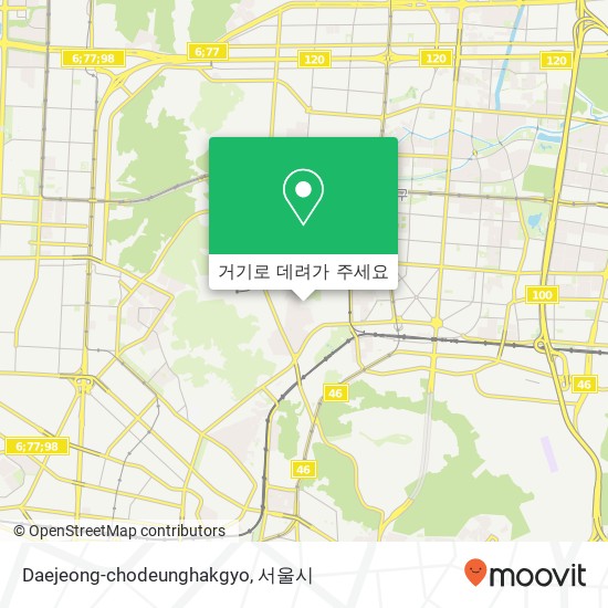 Daejeong-chodeunghakgyo 지도