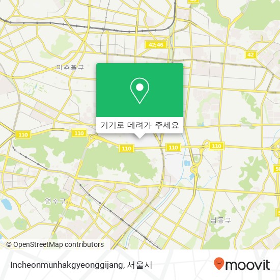 Incheonmunhakgyeonggijang 지도