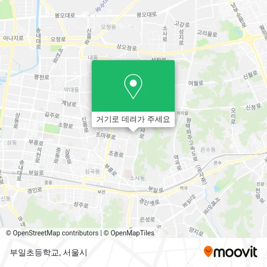 부일초등학교 지도