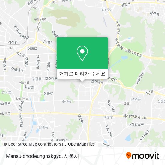 Mansu-chodeunghakgyo 지도