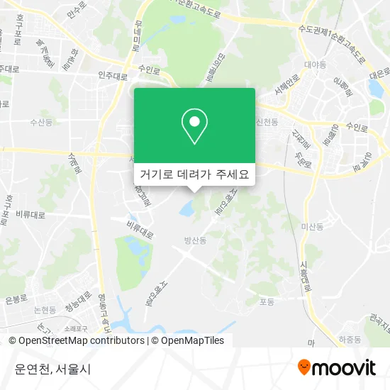 운연천 지도