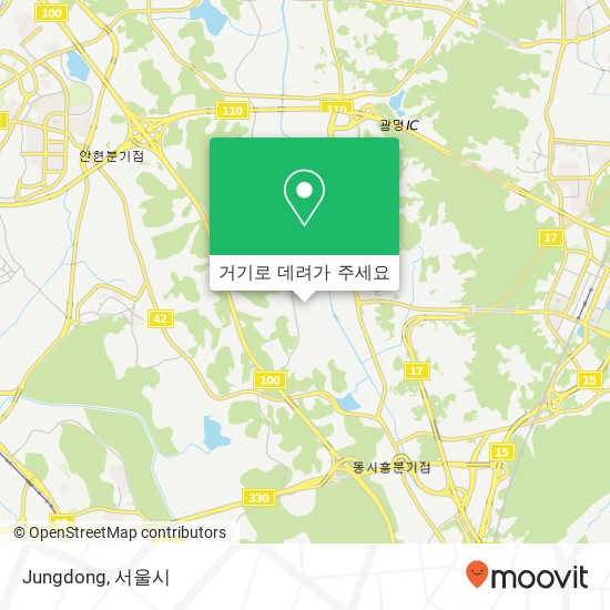 Jungdong 지도