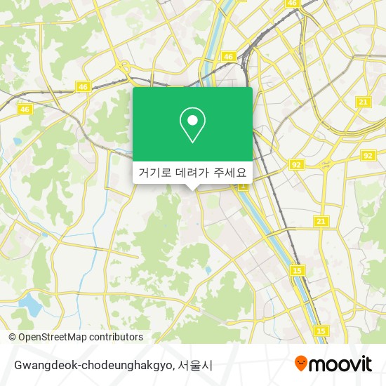 Gwangdeok-chodeunghakgyo 지도