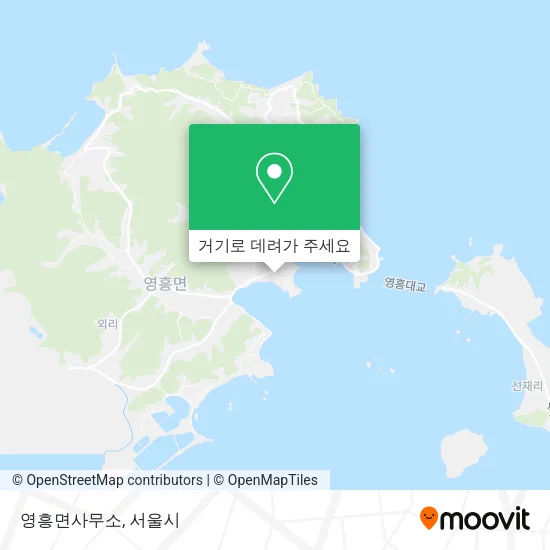 영흥면사무소 지도