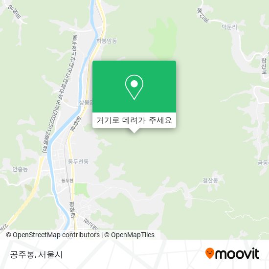 공주봉 지도