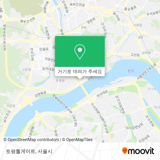 토평톨게이트 지도