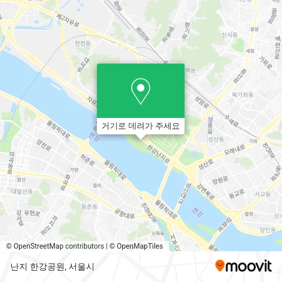 난지 한강공원 지도