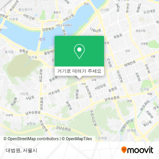 대법원 지도