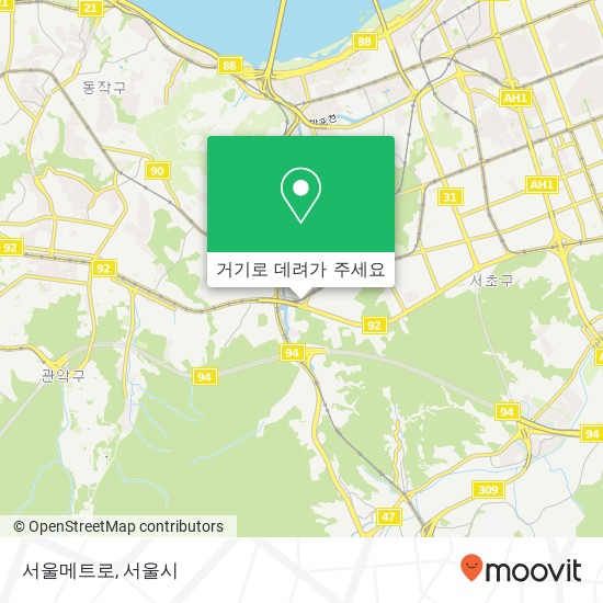 서울메트로 지도