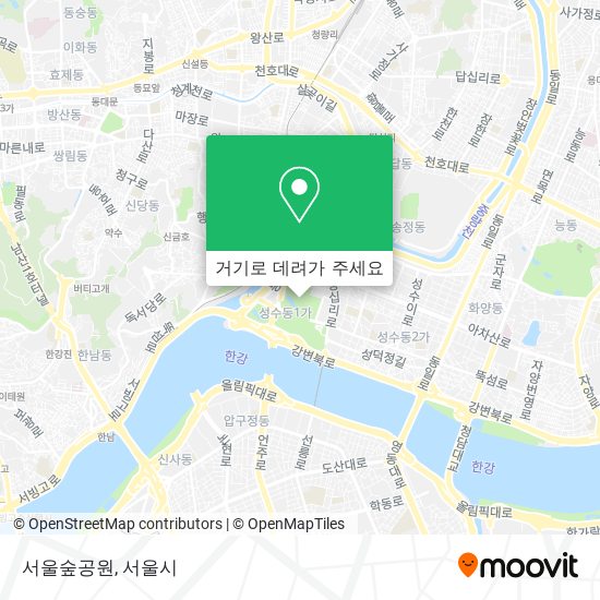 서울숲공원 지도