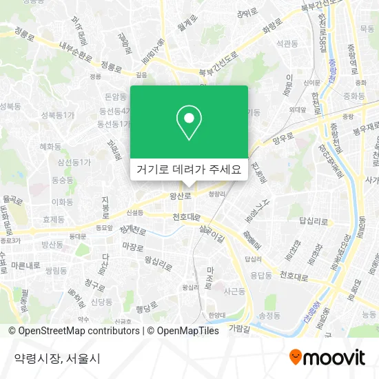 약령시장 지도