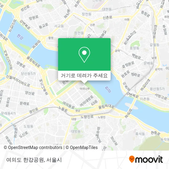 여의도 한강공원 지도