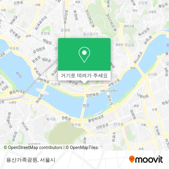용산가족공원 지도