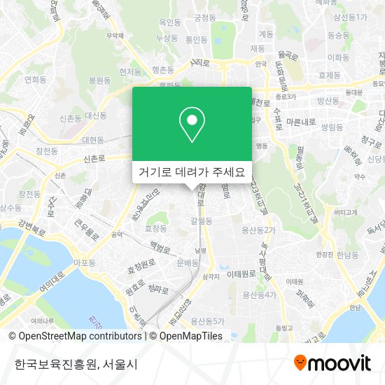 한국보육진흥원 지도
