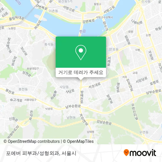 포에버 피부과/성형외과 지도