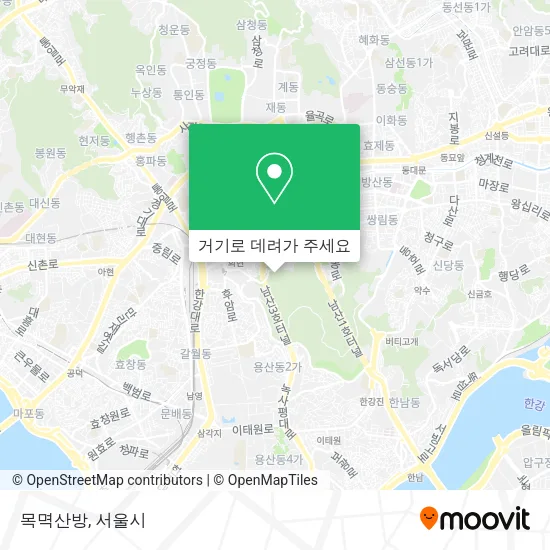목멱산방 지도