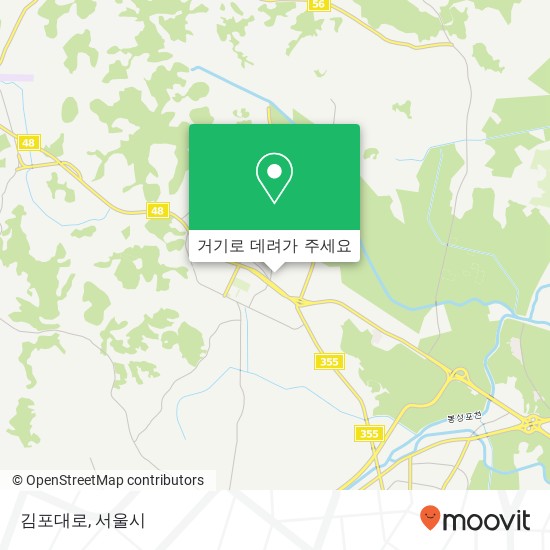 김포대로 지도
