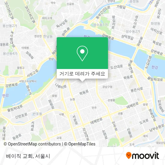 베이직 교회 지도