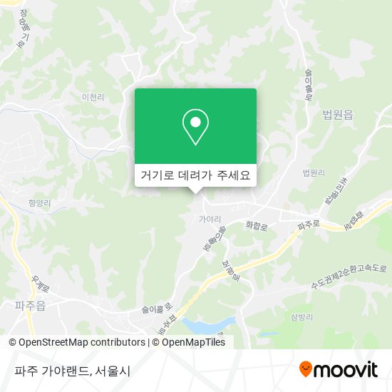 파주 가야랜드 지도