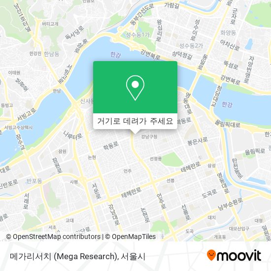 메가리서치 (Mega Research) 지도