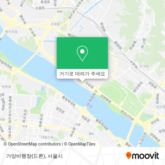 가양비행장(드론) 지도