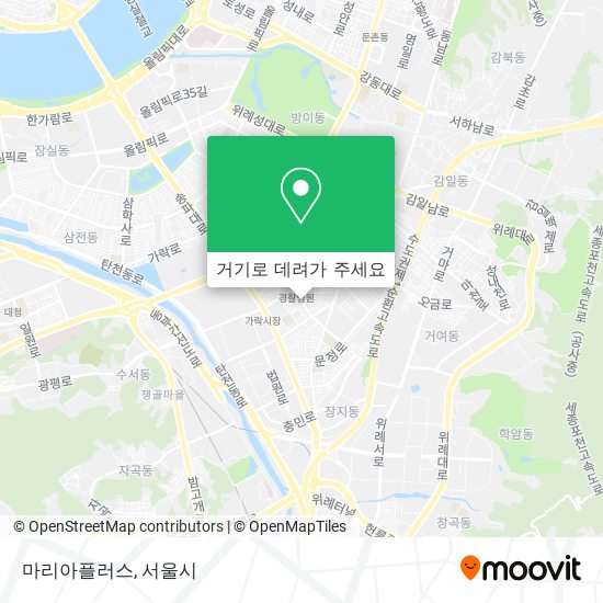 마리아플러스 지도