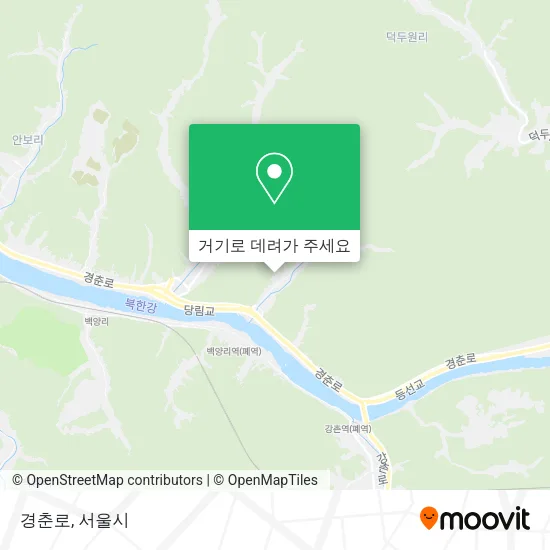 경춘로 지도