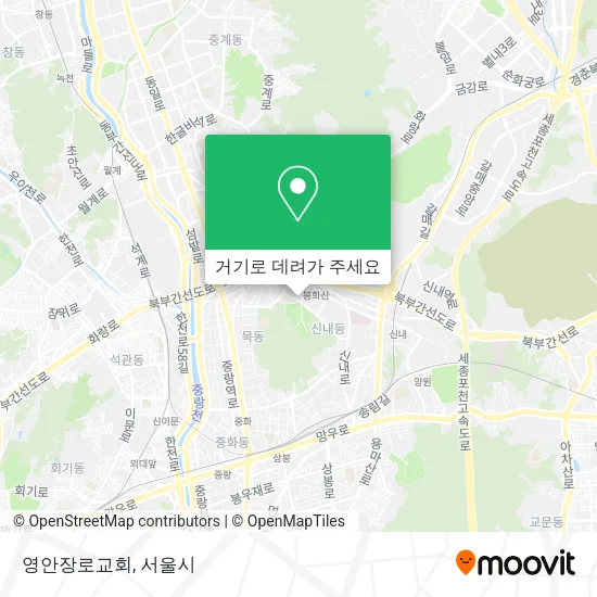 영안장로교회 지도