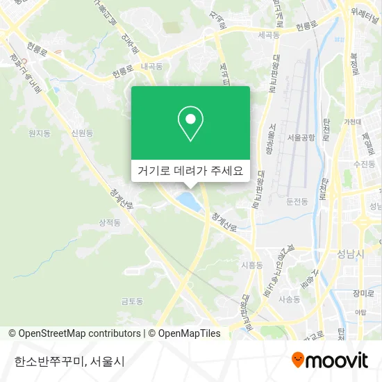 한소반쭈꾸미 지도