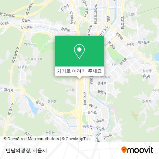 만남의광장 지도