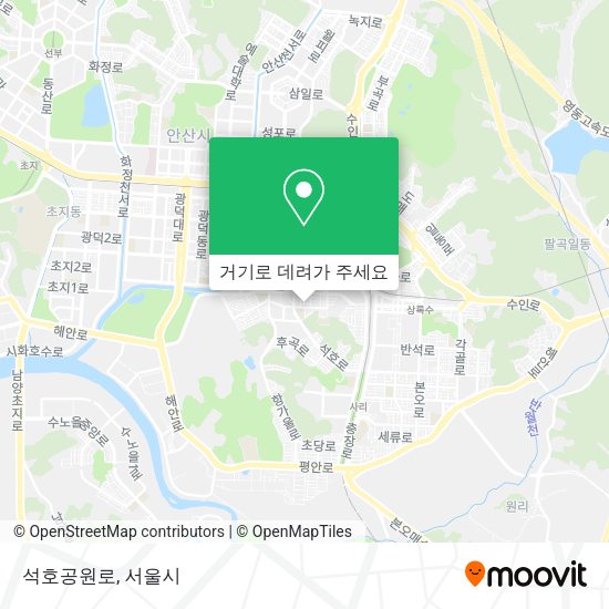 석호공원로 지도