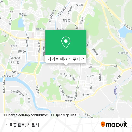 석호공원로 지도
