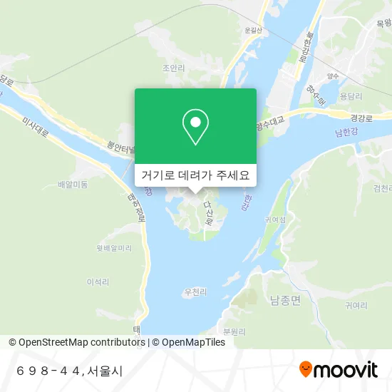 ６９８−４４ 지도
