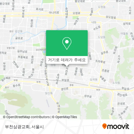 부천삼광교회 지도