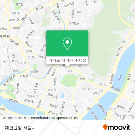 대한곱창 지도