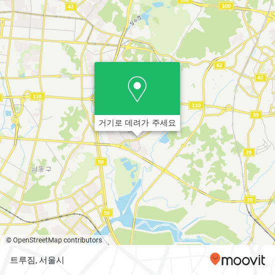 트루짐 지도