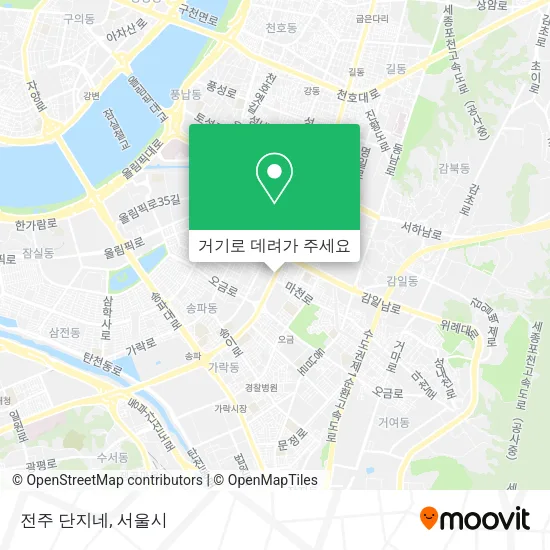 전주 단지네 지도